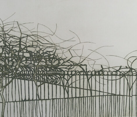 Metamorphosis (Linear Motif) no.2, Victor Pasmore, etching & aquatint
