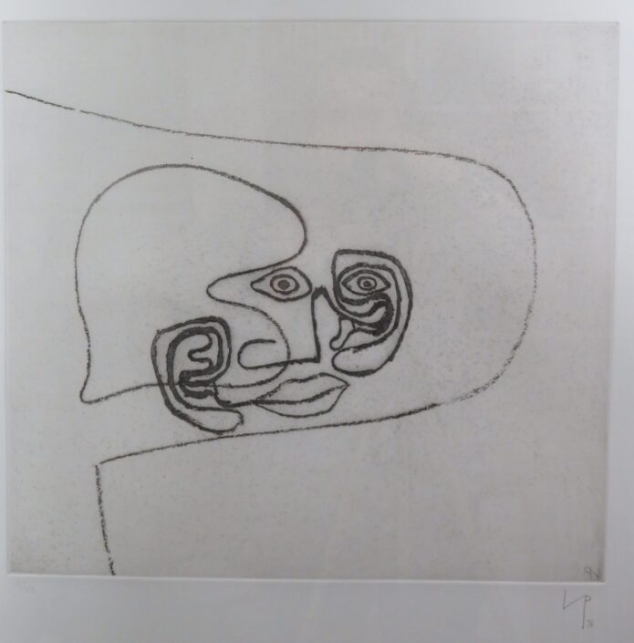 Metamorphoses, Linear Motif no.8, Victor Pasmore, etching and aquatint